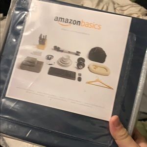 Navy blue microfiber Twin bed sheets